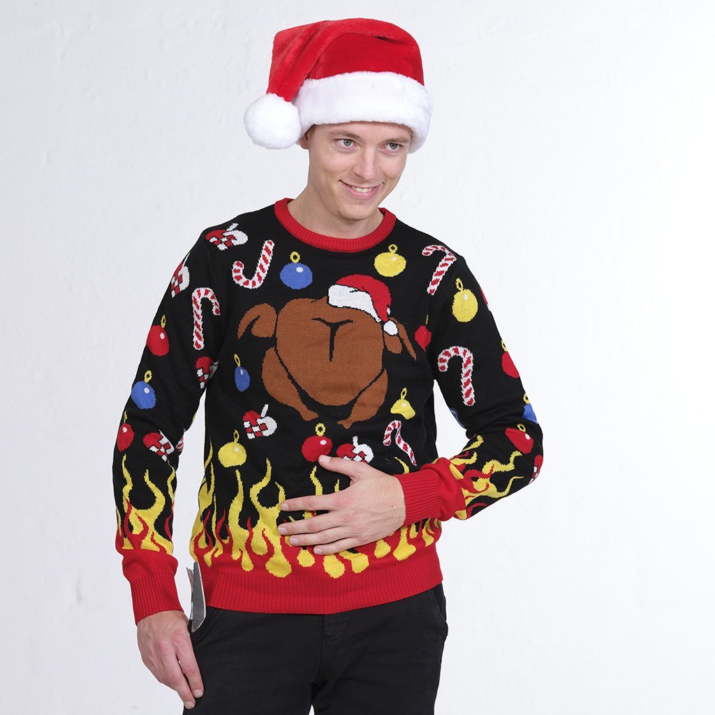 The Flambéed Christmas Sweater